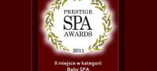 royalbaltic - II nagroda w kategorii NALEPSZE BABY SPA 2011 w konkursie SPA Prestige Award 2011